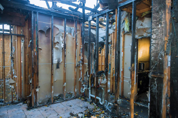 Professional Emergency Fire Cleanup technician working in Washington, IA